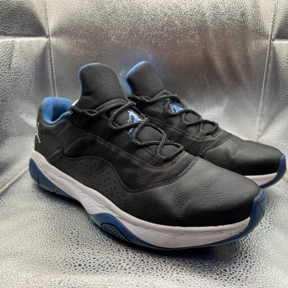 Size 11.5 Nike Jordan 11 CMFT Low Black Marina Blue Mens Sneakers CW0784-004 - Picture 1 of 9